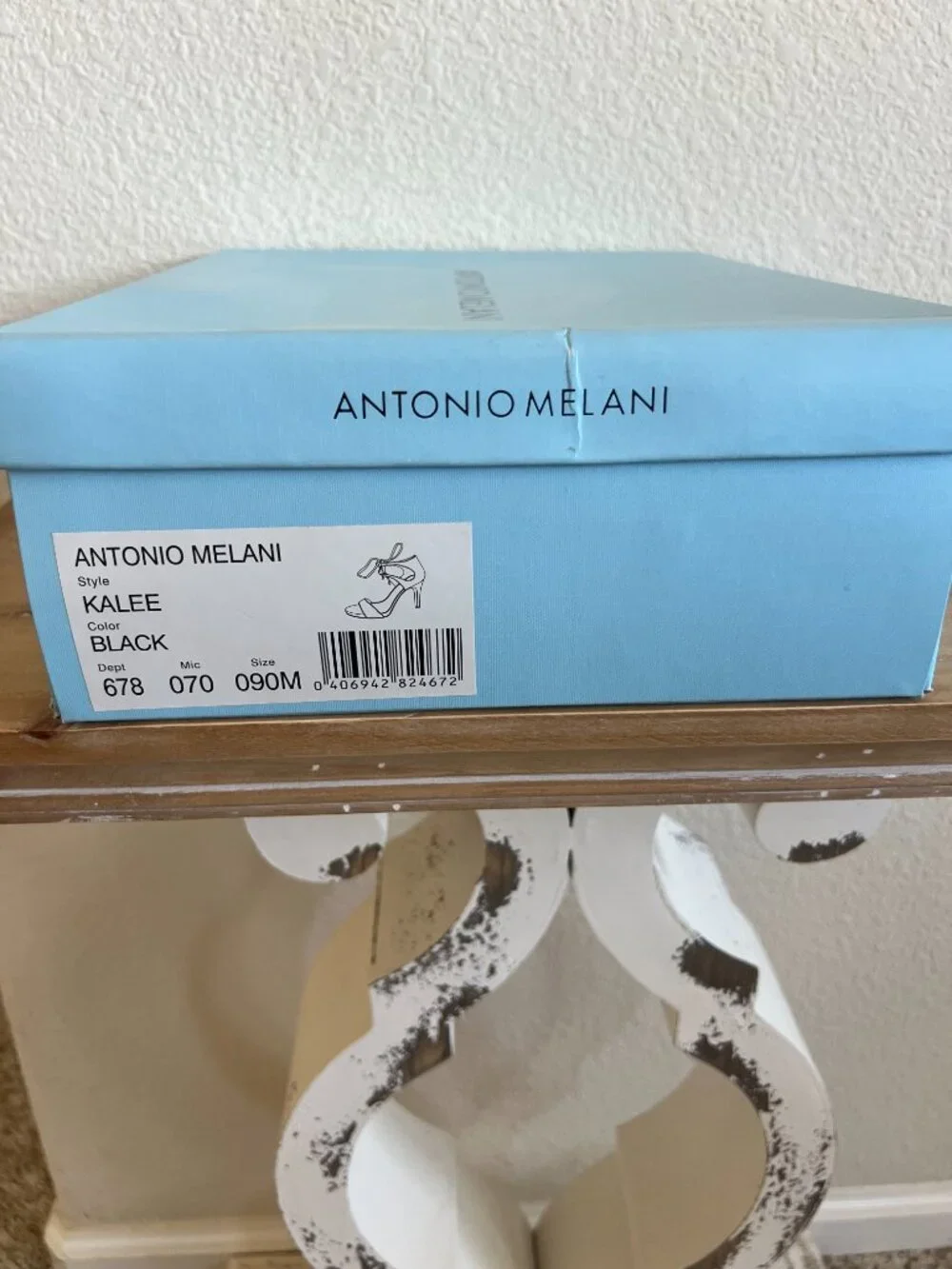 Beautiful, Strappy, Black, Sexy High Heels by Antonio Melani - NEW!